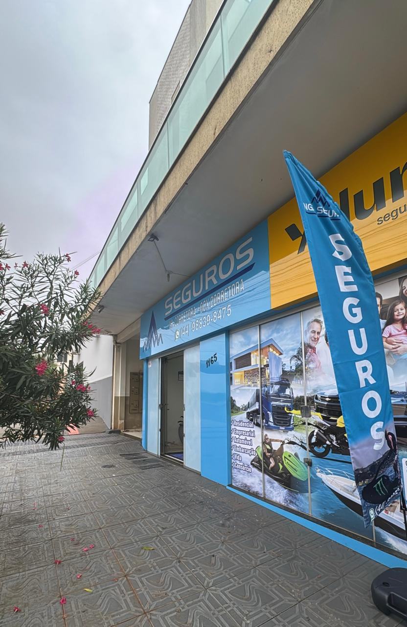 Fachada da Ingá Seguros em Maringá-PR